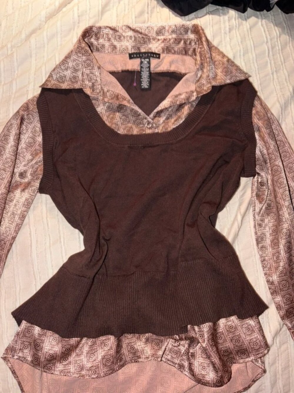 Brown Silk+Cotton